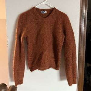 1970s Vintage MOHAIR sweater Medium streetwear fashion maison punk